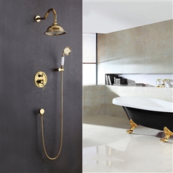 Wall Mounted Shower Faucet Set